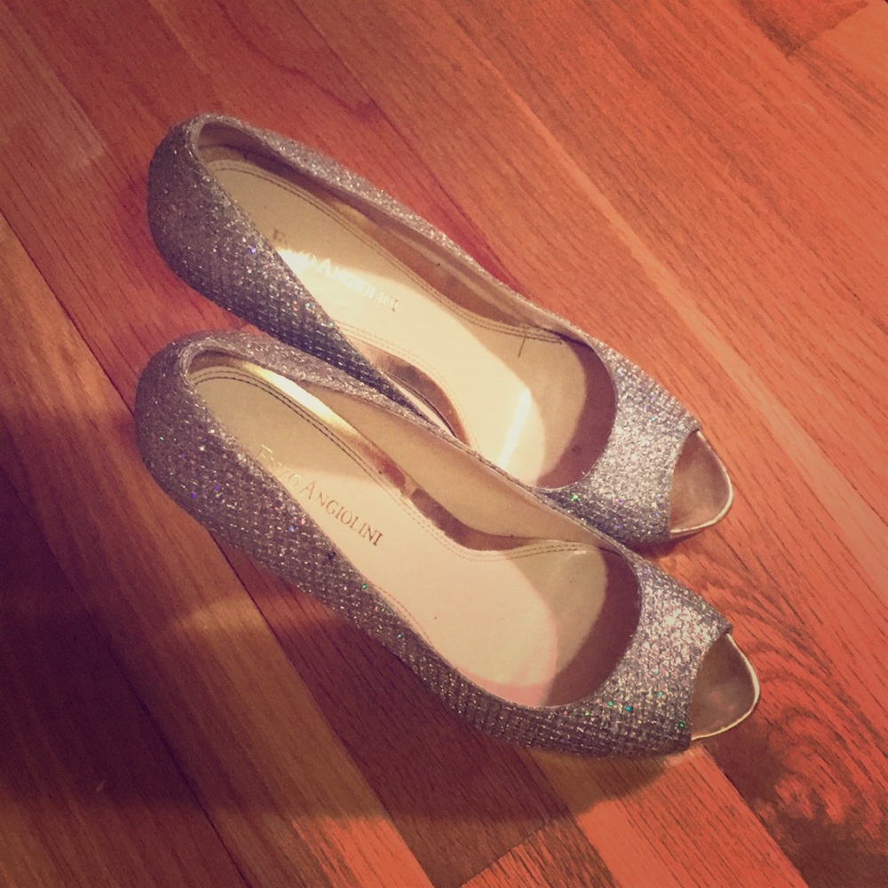 Sparkly Enzo Angiolini pumps